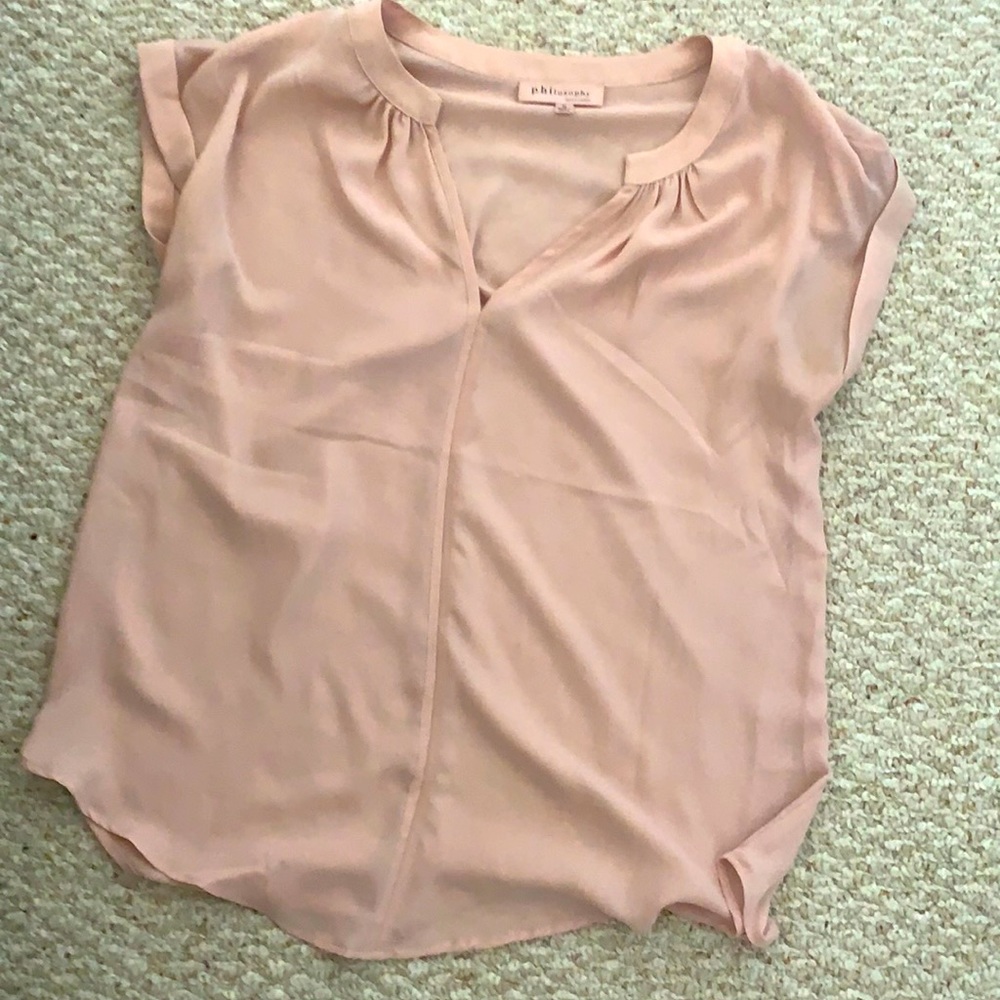 Blush professional blouse